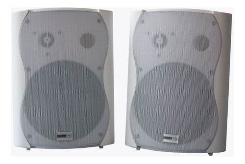 Par De Bafles Moon Torch6w Música Funcional 30w 6.5 Pulgadas Color Blanco