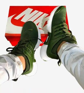 tenis nike feminino verde militar