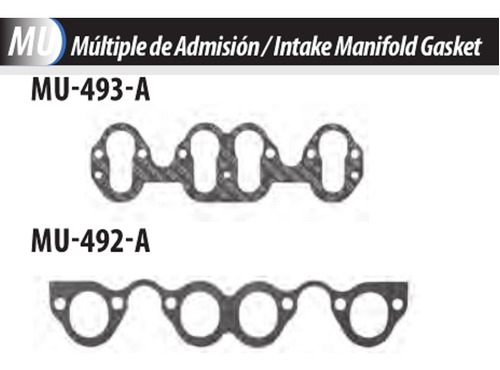 Juntas Multiple Admision Tf V Para Vw Jetta A2 1.8 1984-1992