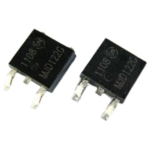 (10 Peças) Transistor Mjd122 On To-252 Dpak Smd