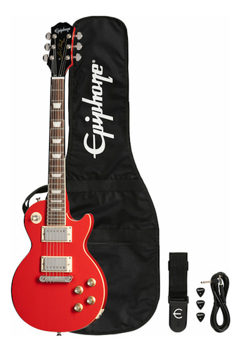 Guitarra Electrica EpiPhone Power Players Sg Lava Red Color Rojo