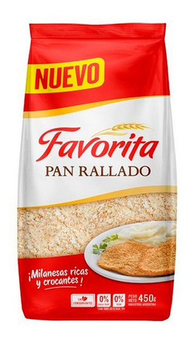 Favorita Pan Rallado X 450 Gr