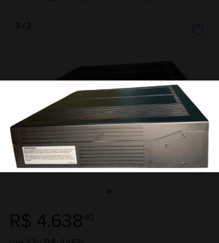 Pabx Panasonic Kx-ns500br Central Telefônica Profissional | (Usado)
