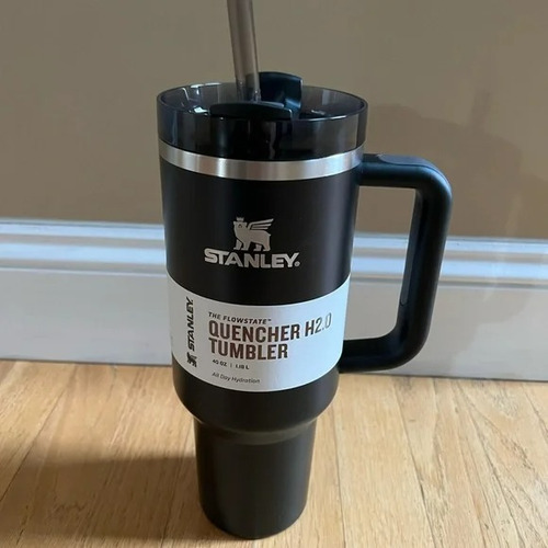 Stanley Quencher 30oz Vaso Taza Mug Termo Asa Con Funda Prot Negro-violeta Quencher