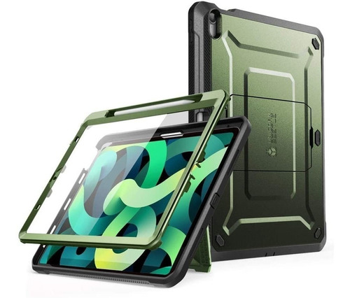 Funda Protectora Para iPad Air 5 (2022) 10.9 Pulgadas Verde