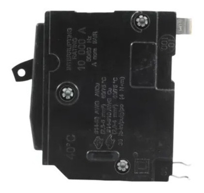 Imagen 5 de 10 de Pastilla Interruptor Termomagnético 1p20a Qo120 Schneider