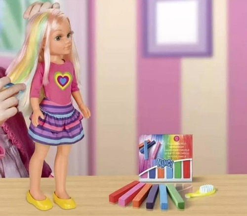Muñeca Nancy Un Día Pintando Arcoiris