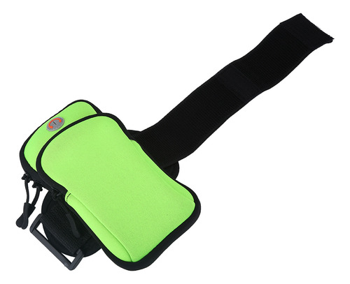 * Brazalete Verde Verde For Deportes Al Aire Libre, Correr,