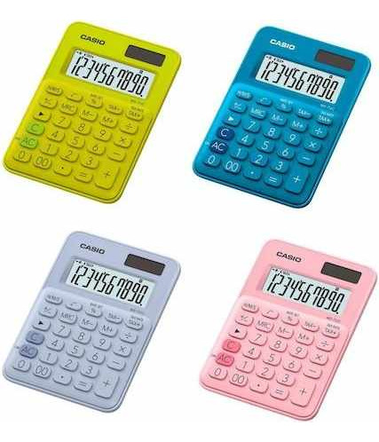 Calculadora Casio Ms7 Style Color Original Serviciopapelero