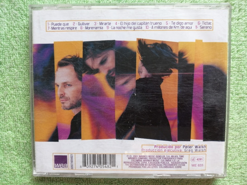 Eam Cd Miguel Bose Sereno 2001 Decimo Cuarto Album D Estudio