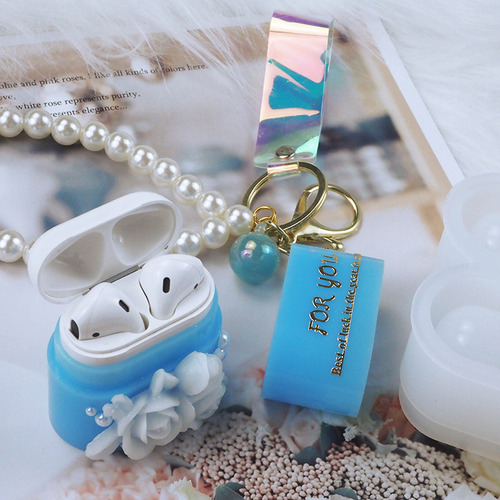 Funda Para Auriculares Diy, Funda De Silicona, Moldes De Res