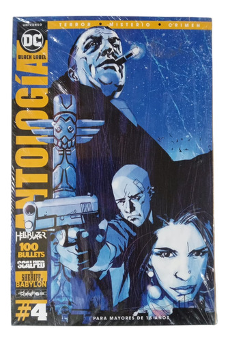 Dc Black Label Antología #4 Terror , Misterio Crimen Smash