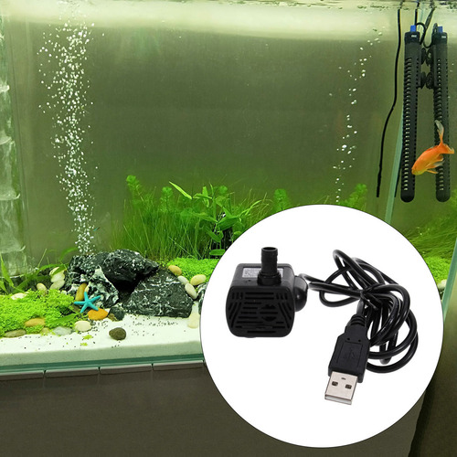 Bomba De Agua Sumergible Sin Escobillas Usb Usb-1020 De 1.5
