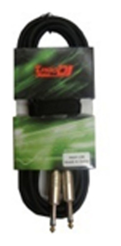 Cable Pro Dj Gc011/3m Instrumento 6.3 / 6.3 Negro 3m