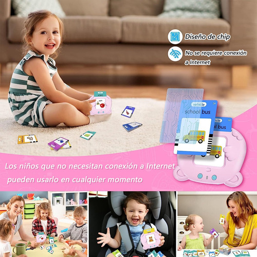 .juguetes Aprendizaje Tarjetas Lectura Español 224 Palabras