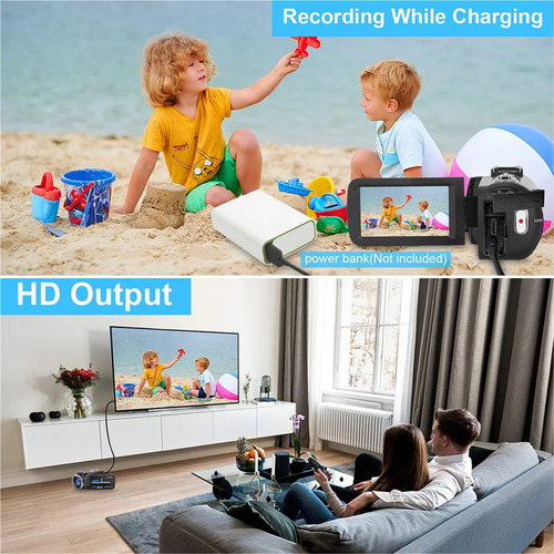 Câmara Digital 4k Wifi Zoom 16x Ecrã Táctil De 3,0 Polegadas