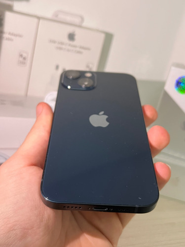 Iphone 13 128gb + Airpods 2da Gen + Cargador Apple Original Azul Oscuro (Usado)