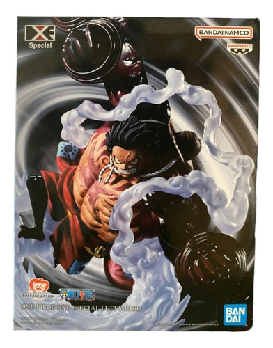 Figura Bandai Original Luffy Taro Gear 4 Banpresto Dxf 