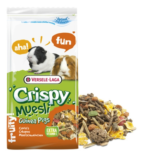 Alimento Para Cuy Crispy Muesli 400g