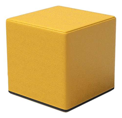 Bloque De En Casa Asiento Cuadrado De De Amarillo