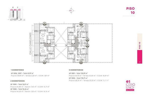 Vendo Apartamento De 1 Dormitorio Con Patio, En Construcción, Garajes Opcionales, Próximo Al Centro