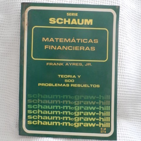 Libro Matematica Financiera.  Frank Ayres