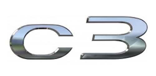 Insignia Monograma Logo C3 Citroen C3 Linea Nueva