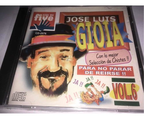 José Luis Gioia Selección De Chistes Cd Nuevo Cerrado