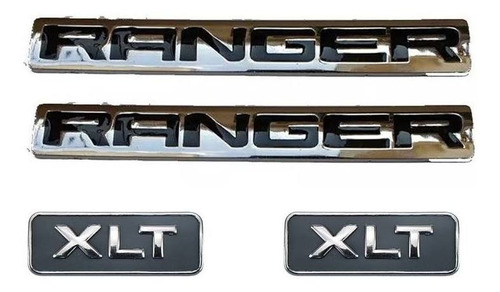 Kit Emblemas Insignias Ford Ranger Xlt O Xls