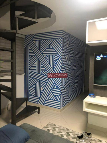 Cobertura Com 2 Dormitórios À Venda, 100 M² Por R$ 490.000,00 - Vila São Ricardo - Guarulhos/sp - Co0052