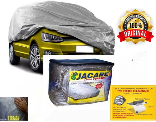 Capa Cobrir Carro Jacaré Total Forrada Impermeavel P M G