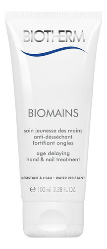 Crema De Manos Biotherm Biomains 100ml Antiedad