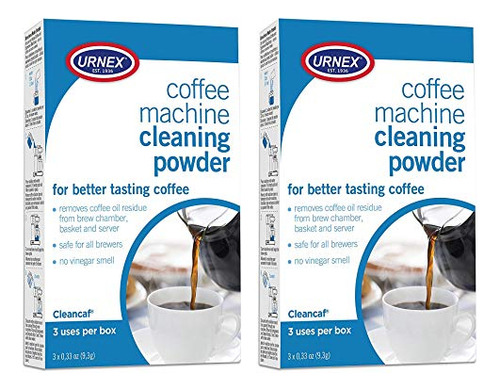 Urnex Cleancaf Coffee Maker & Espresso Machine Cleaner Polvo