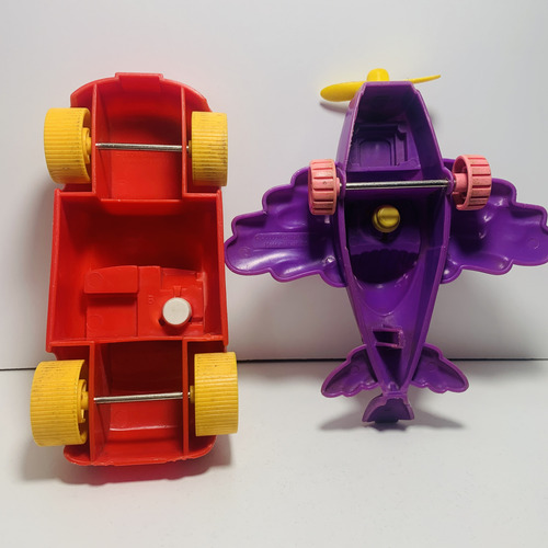 Muñecos Mcdonalds Vehículos Colección Completa 2000 Retro (Usado)