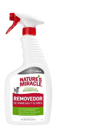 Natures Miracle Removedor Manchas Y Olores Orina Heces Perro