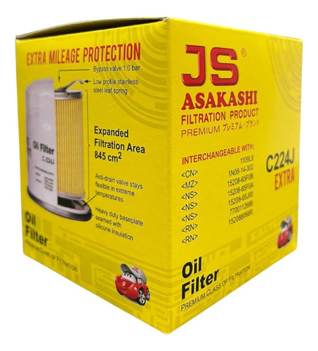 Filtro De Aceite Peugeot Aixama Mac Cabriolet 2019 Js