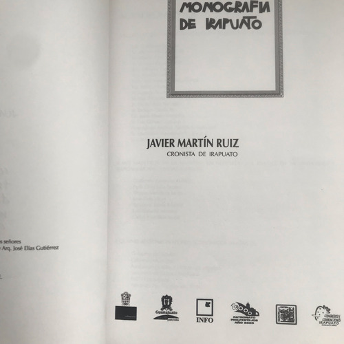 Irapuato, Monografía Javier Martínez Ruíz Guanajuato (Usado)