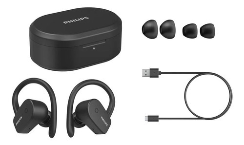 Audifonos Philips Taa5205bk/00 End Color Negro