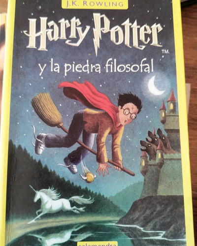 Libro Harry Potter Y La Piedra Filosofal J.k.rowling