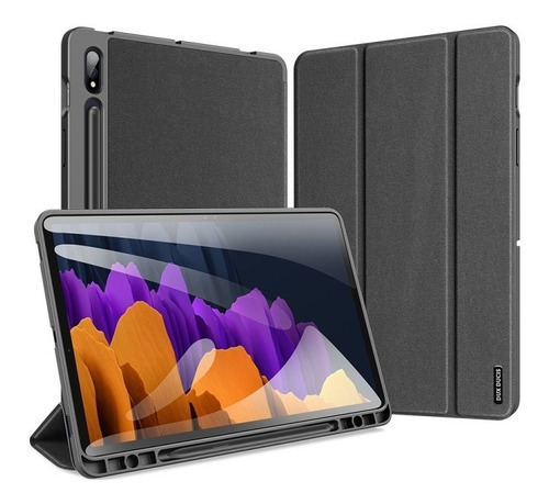 Imagem 1 de 10 de Capa Case Dux Domo Series Anti Impacto Galaxy Tab S7 - S Pen