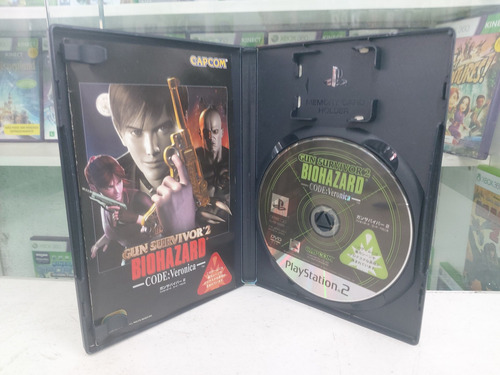 Jogo Ps2 Biohazard Gun Survivor 2 Code Verônica Original (Usado)