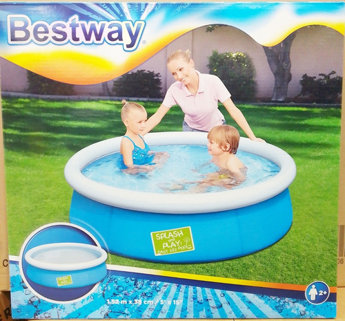 Piscina Redonda Niños 1.52x38cm 477lt Envio Gratis