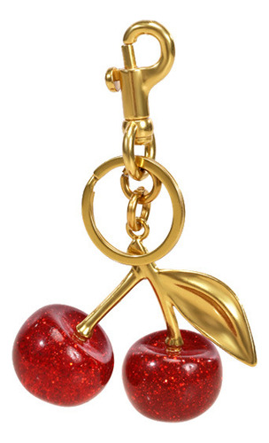 Colgante Tipo Bolso, Llavero, Resina De Cristal De Cerezo