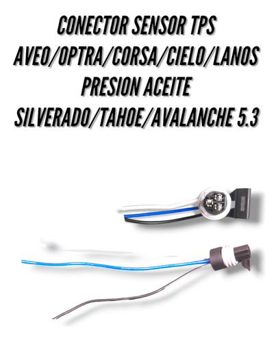 Conector Tps Aveo/optra/corsa/cielo/presion Aceite Silverado