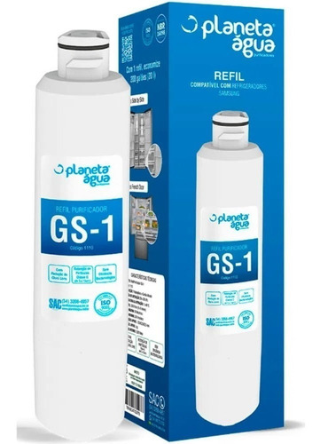 Imagem 1 de 4 de Refil Filtro Água Gs-1 Geladeira Haf-cin/exp Da29-00020b