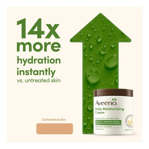 Aveeno Daily Moisturizing Crema Corporal 425g Avena