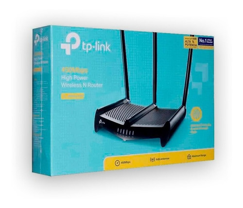 Imagen 5 de 8 de Router Tp Link 941hp 450 Mbps Wifi Rompemuros 9dbi Palermo