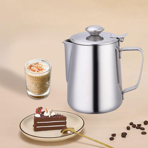 Jarra Para Espumar Leite, Jarra Para Vaporizar Café 1000ml