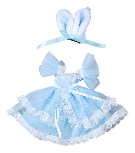 Muñeca Azul Manga Corta Azul Manga Corta Para Muñecas De 30