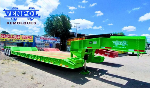Lowboy Cuello Desmontable 3.05 Carga De Exceso Dimensiones